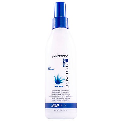 slide 1 of 1, Matrix Biolage Styling Blue Agave Smoothing Shine Milk, 8.5 oz