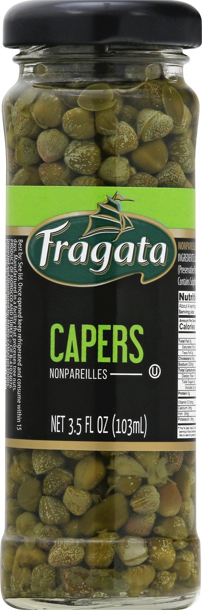 slide 3 of 13, Fragata Nonpareilles Capers 3.5 oz, 3.5 oz