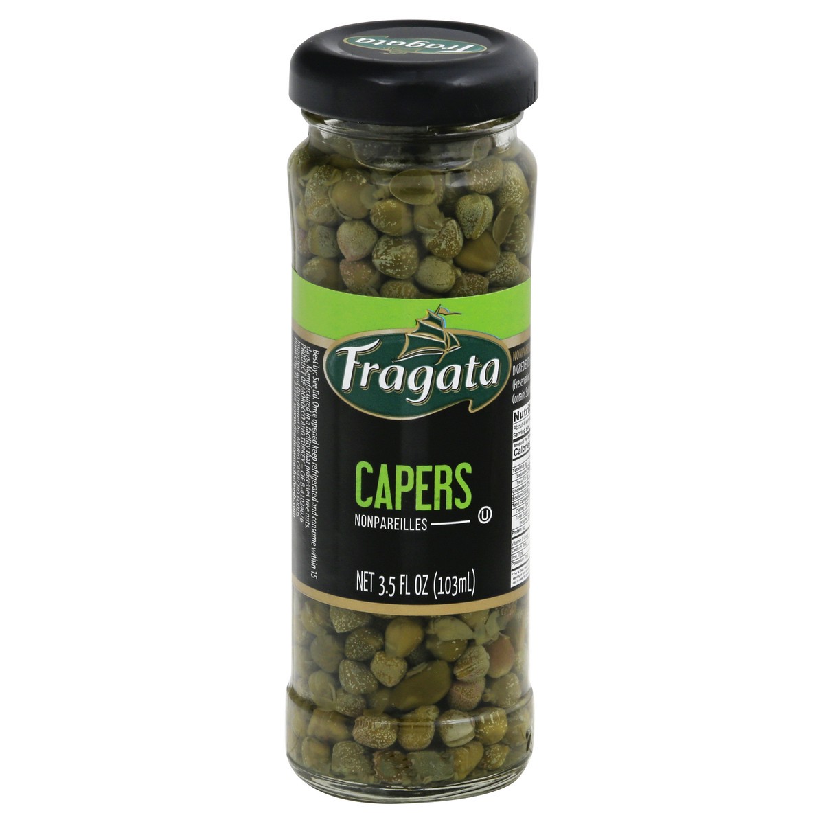 slide 1 of 13, Fragata Nonpareilles Capers 3.5 oz, 3.5 oz