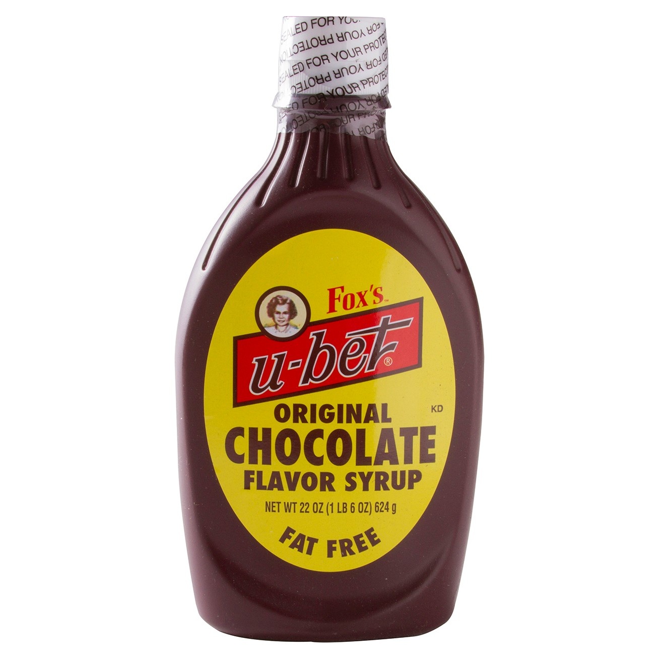 slide 1 of 1, Fox's U-bet Fat Free Original Chocolate Flavor Syrup, 20 oz