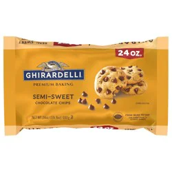 Ghirardelli Premium Baking Semi-Sweet Chocolate Chips, 24oz