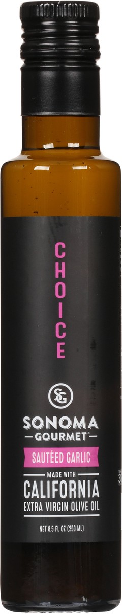 slide 8 of 9, Sonoma Gourmet California Extra Virgin Sauteed Garlic Olive Oil 8.5 fl oz, 8.5 fl oz