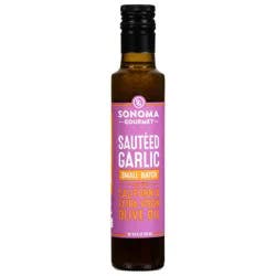 Sonoma Gourmet Small-Batch Extra Virgin Sauteed Garlic Olive Oil 8.5 fl oz