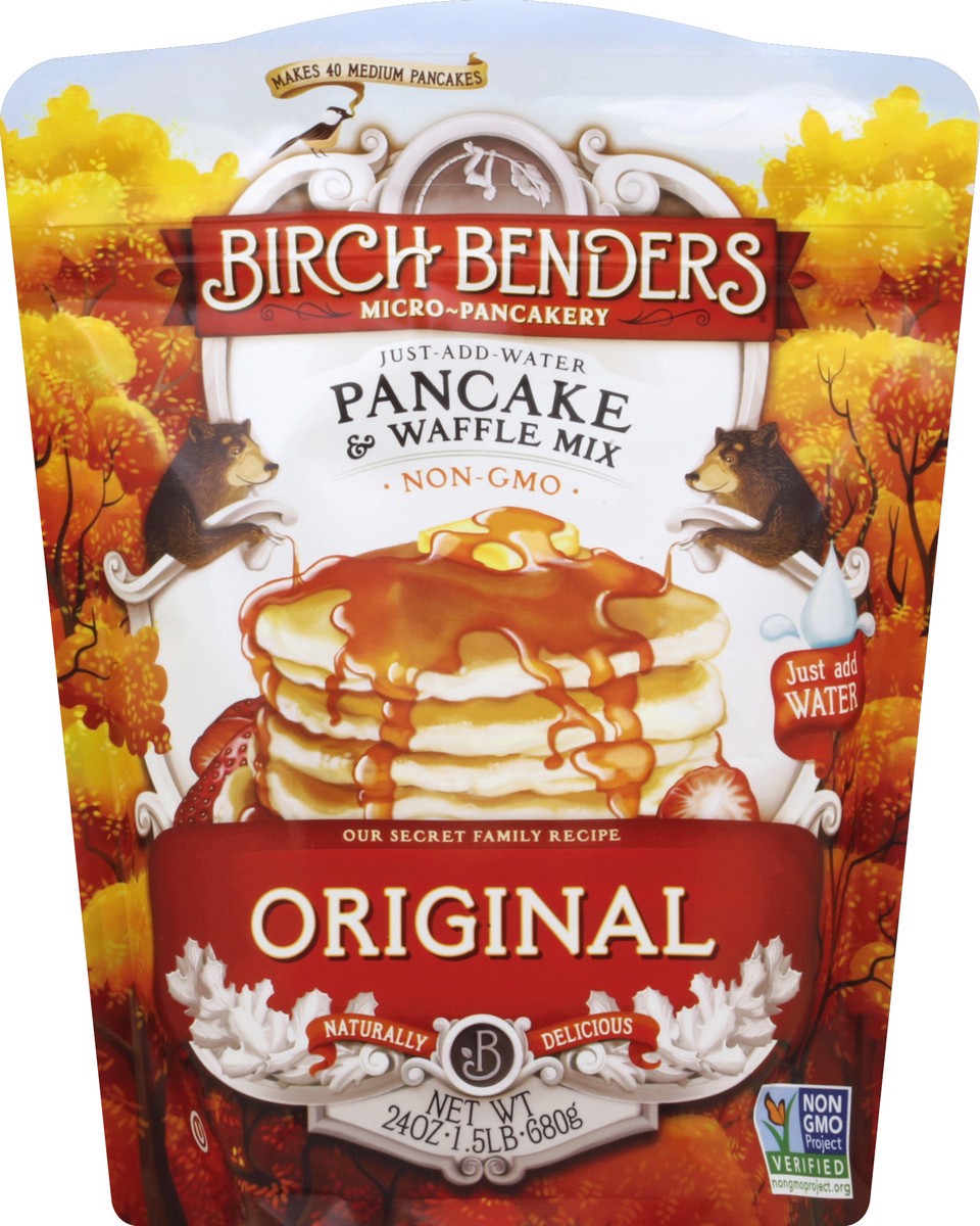 slide 2 of 2, Birch Benders Pancake & Waffle Mix 24 oz, 24 oz