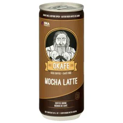 Okafe Ice Mocha Latte - 8 oz