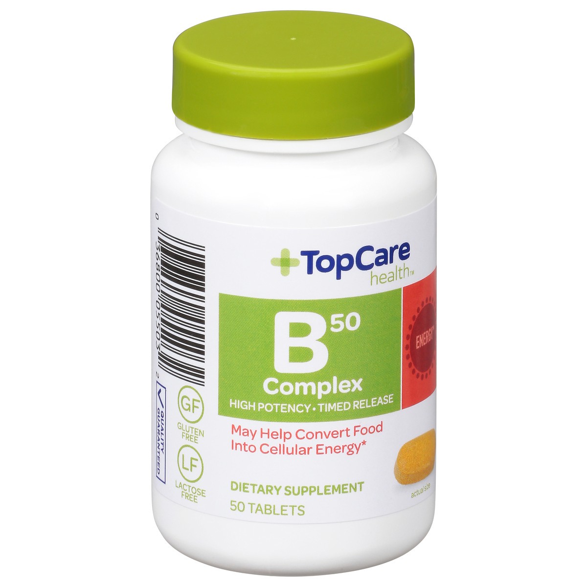 slide 13 of 15, TopCare Top Care Topcare Health B50 Complex Dietary Supplement Tablets, 50 ct