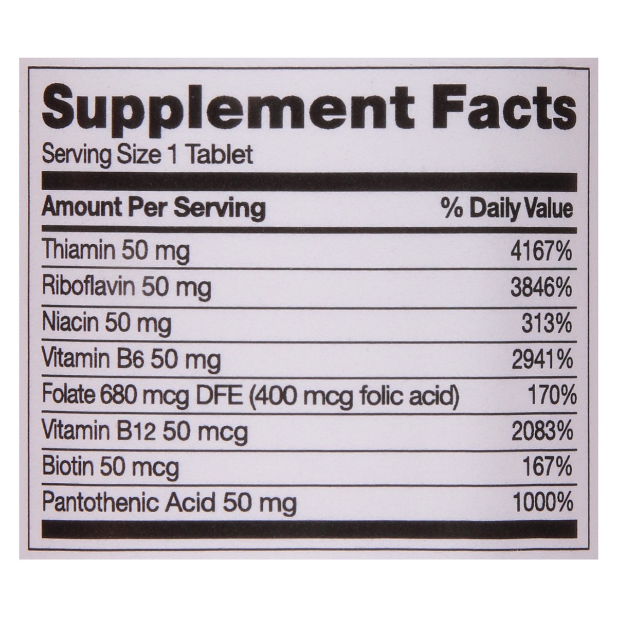 slide 4 of 15, TopCare Top Care Topcare Health B50 Complex Dietary Supplement Tablets, 50 ct