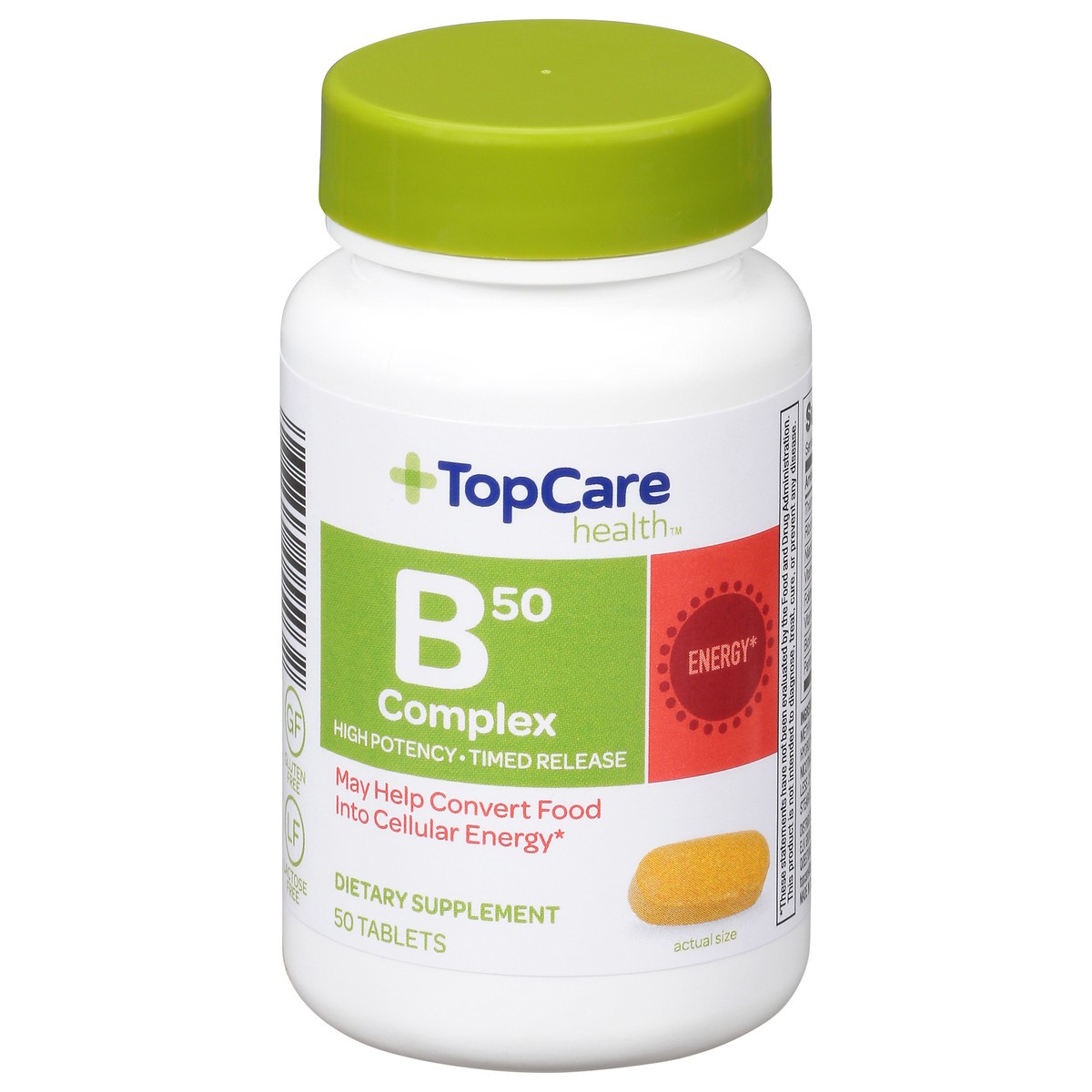 slide 5 of 15, TopCare Top Care Topcare Health B50 Complex Dietary Supplement Tablets, 50 ct