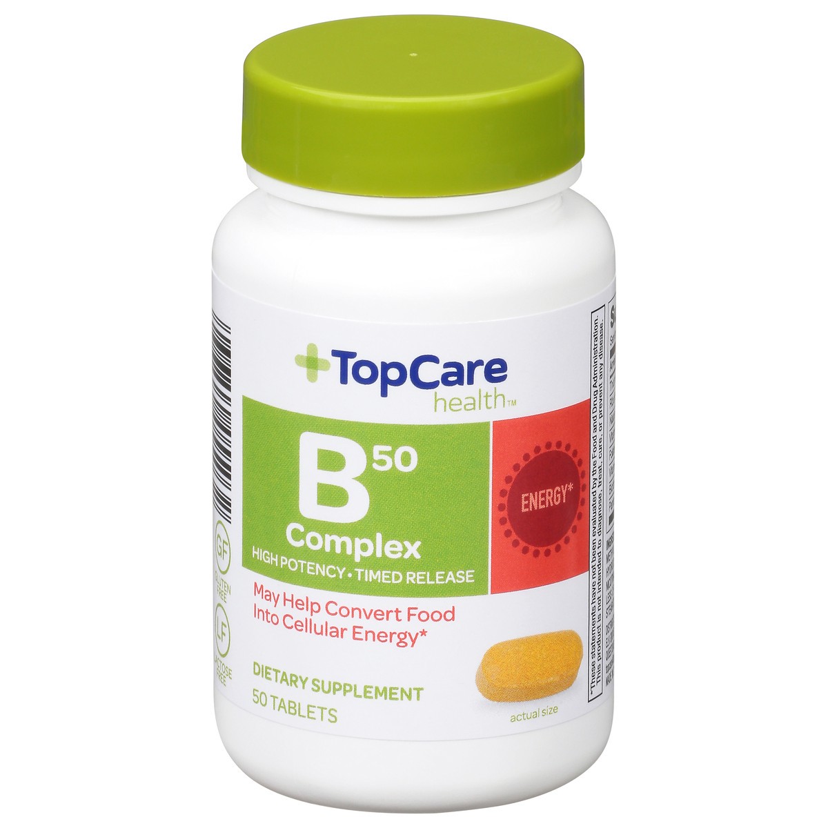 slide 1 of 15, TopCare Top Care Topcare Health B50 Complex Dietary Supplement Tablets, 50 ct