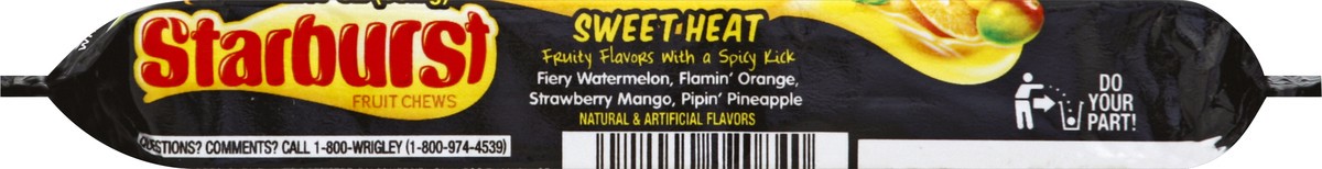 slide 4 of 5, Starburst Sweet Heat Fruit Chews Candy Pack, 2.07 ounce, 2.07 oz