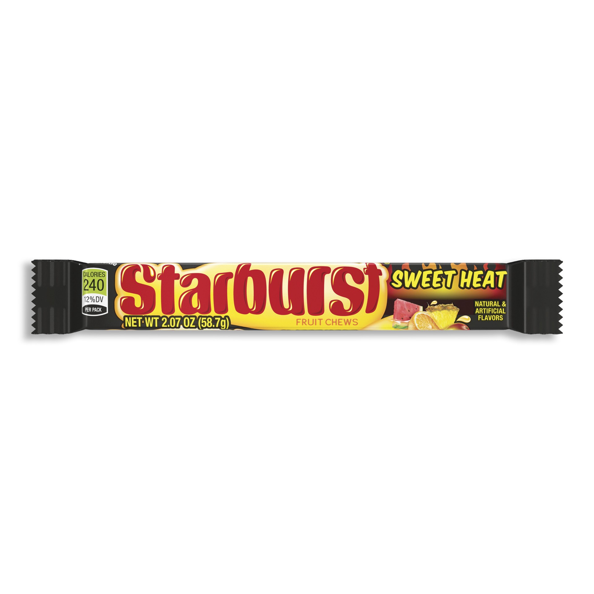 slide 1 of 5, Starburst Sweet Heat Fruit Chews Candy Pack, 2.07 ounce, 2.07 oz