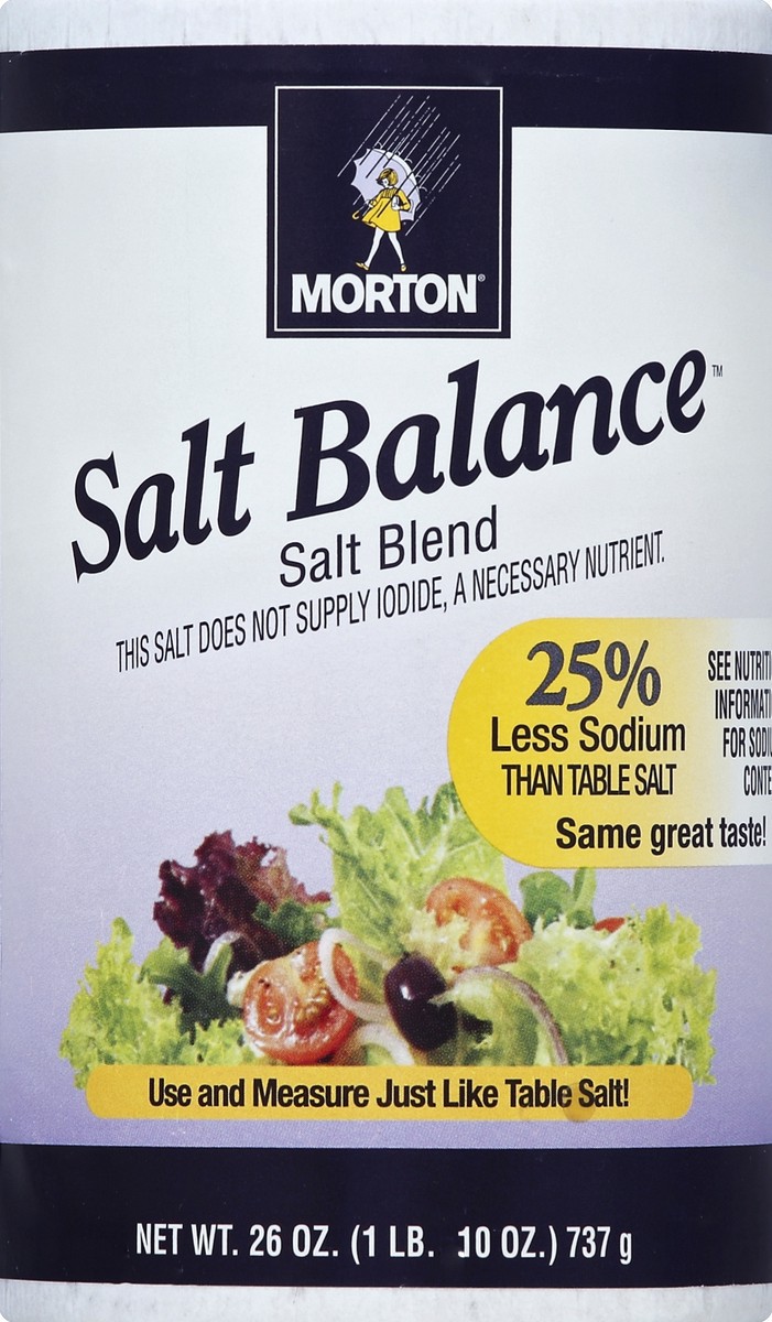 slide 1 of 3, Morton Salt Blend 26 oz, 26 oz