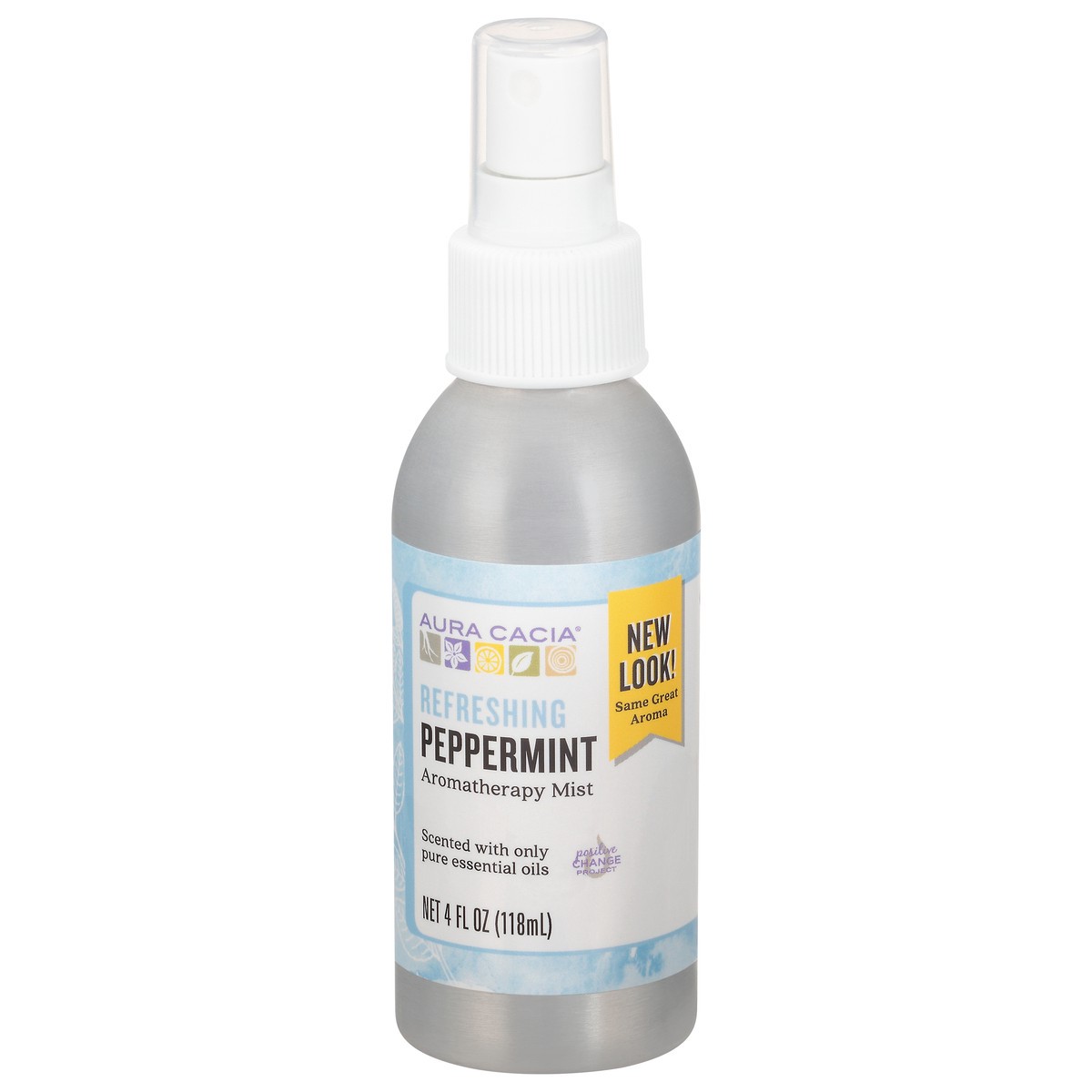 slide 3 of 9, Aura Cacia Refreshing Peppermint Harvest Aromatherapy Mist, 4 oz