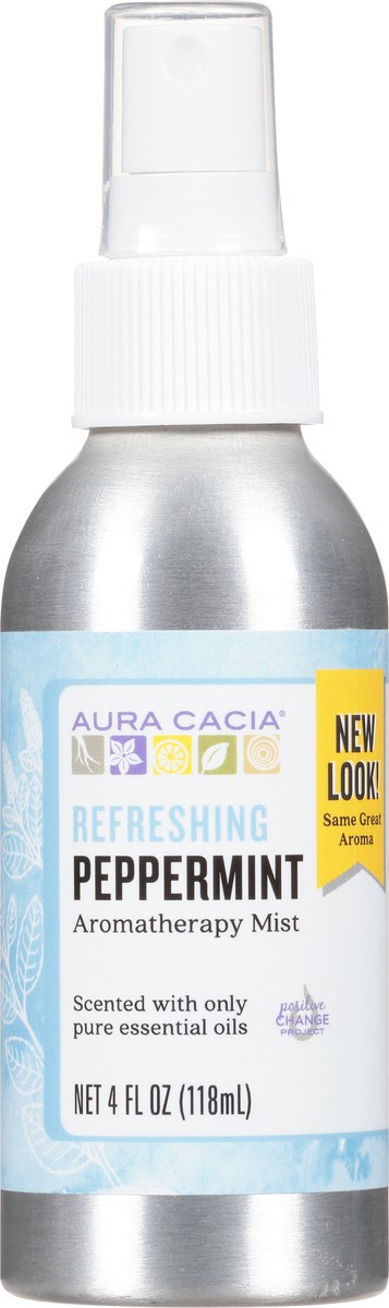 slide 6 of 9, Aura Cacia Refreshing Peppermint Harvest Aromatherapy Mist, 4 oz