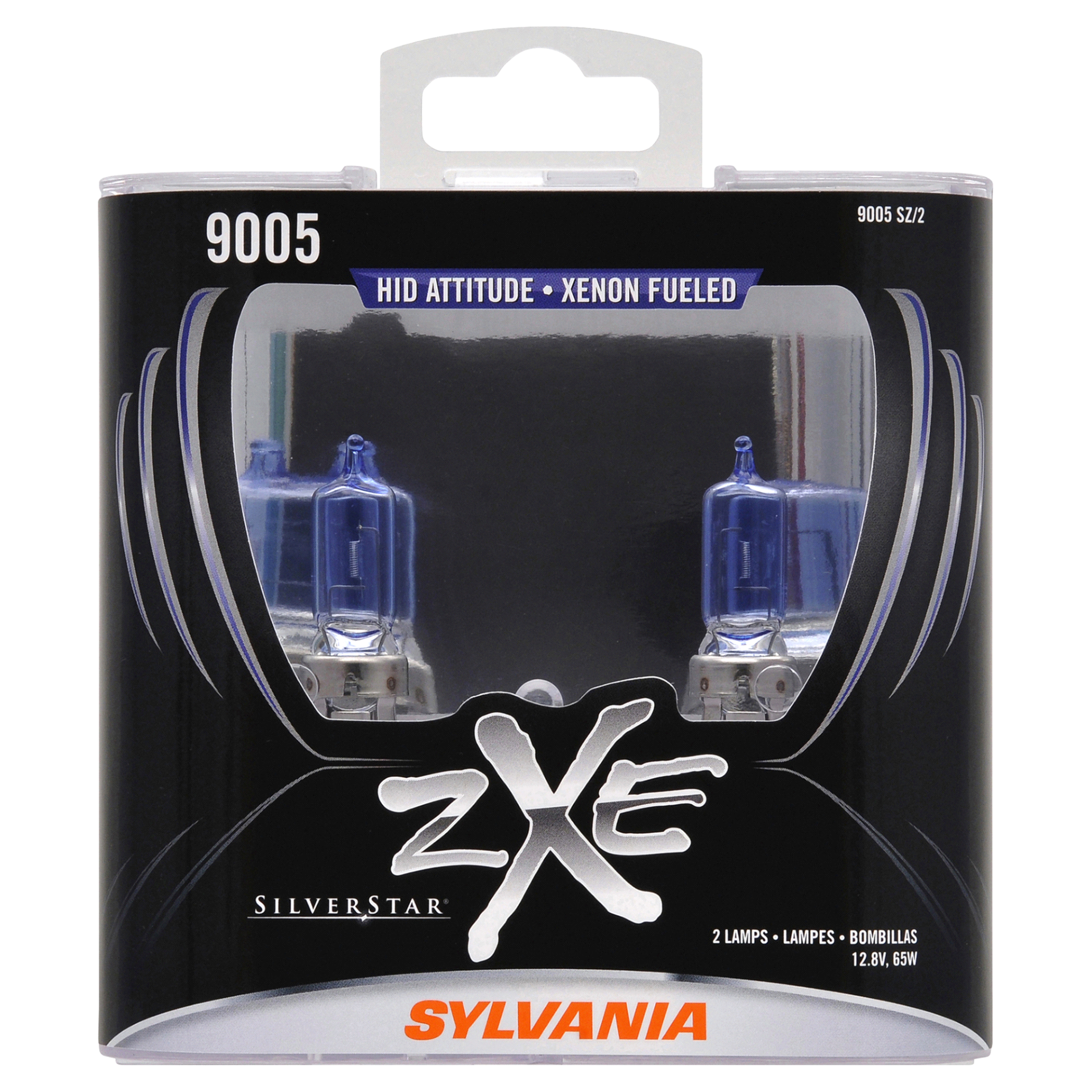 slide 1 of 6, Sylvania 9005 SilverStar zXe Headlight, 2 ct