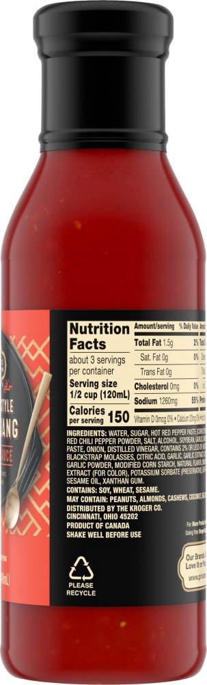 slide 6 of 6, Private Selection Korean Style Gochujan Cooking Sauce, 11.8 fl oz