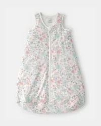 Carter's Baby Girl Butterfly Garden 2-Way Zip PurelySoft Wearable Blanket - Multi M