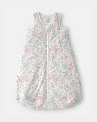 Carter's Baby Girl Butterfly Garden 2-Way Zip PurelySoft Wearable Blanket - Multi M