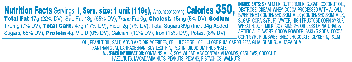 slide 2 of 6, Blue Bunny Cookie Crunch 'n Fudge Load'd Sundaes, 5.5 fl oz, 5.5 fl oz