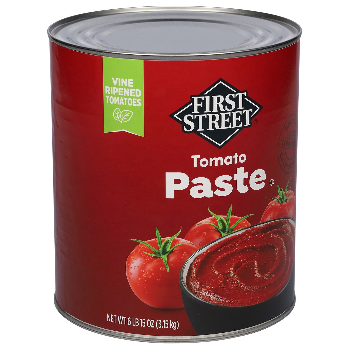 slide 4 of 4, Cb02 First Street Tomato Paste 26%, 111 oz