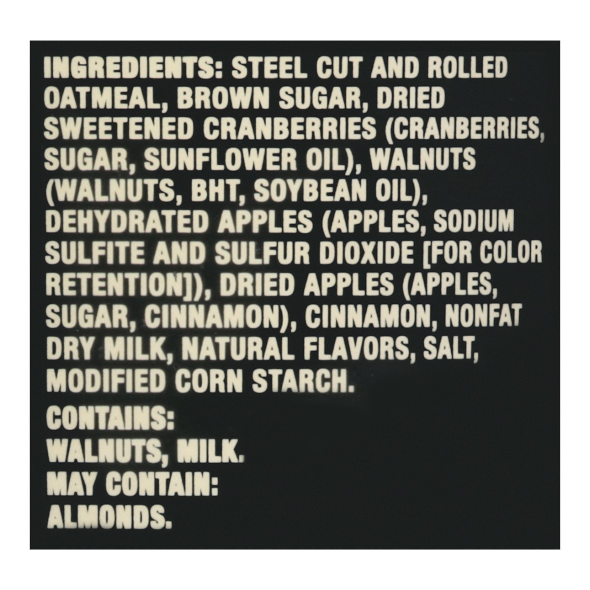 slide 2 of 12, Private Selection Steel-Cut Rolled Cranberry Walnut Apple Oatmeal 2.57 oz, 2.57 oz