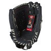 slide 15 of 29, Rawlings Renegade Softball Pattern Glove, RHT, Charcoal, 14'', 14 in