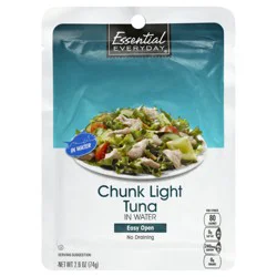Essential Everyday Tuna, in Water, Chunk Light