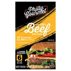 Philly Gourmet Patties - 6 ct