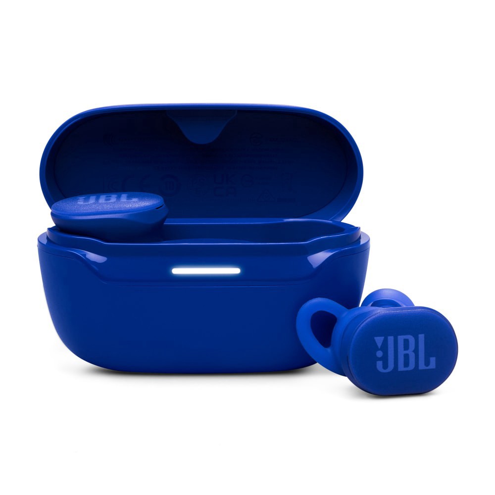 slide 1 of 1, JBL Endurance Race 2 Wireless Sports Earbuds - Blue, 1 ct