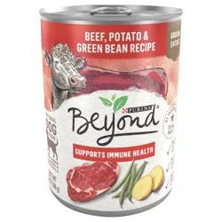 Beyond Purina Beyond Beef, Potato, and Green Bean Grain Free Wet Dog Food Natural Pate with Added Vitamins and Minerals - 13 oz. Can