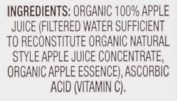 slide 8 of 8, Apple & Eve 100% Juice Organics Natural Style Apple Juice, 33.8 fl oz