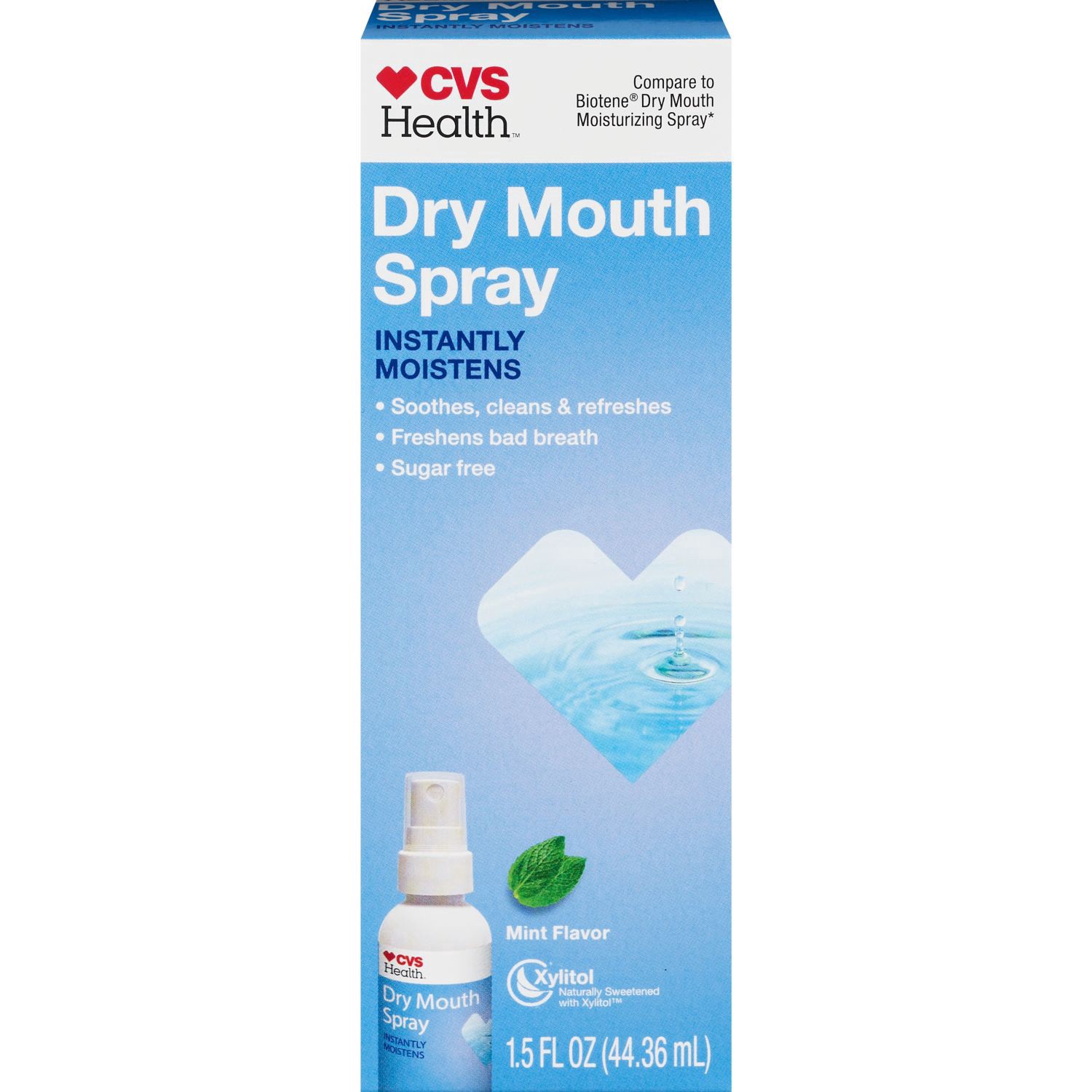slide 1 of 1, Cvs Health Dry Mouth Spray, 1.5 Oz, 1.5 oz