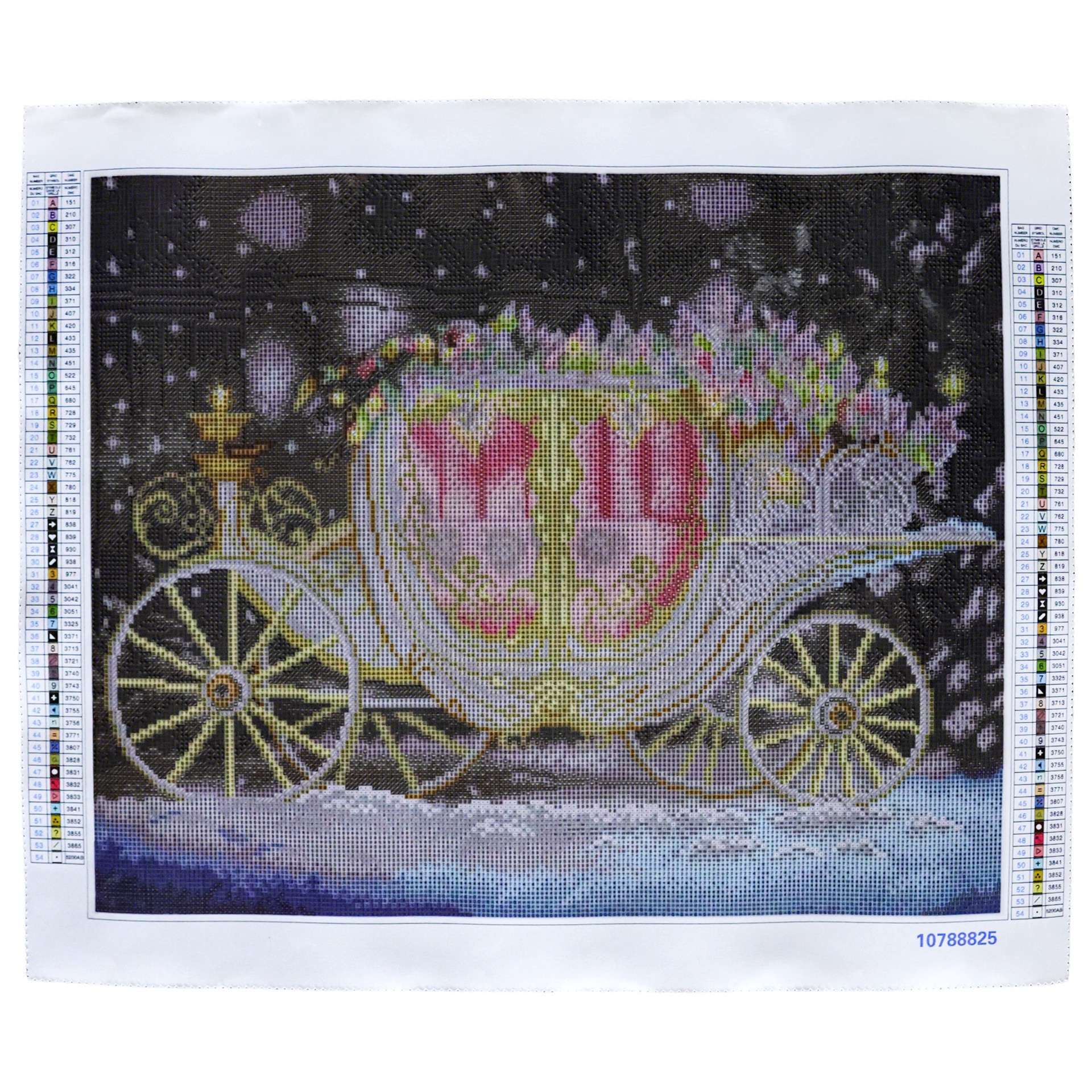 slide 3 of 4, 16" X 20" Pink Carriage Diamond Art Kit By Make Market, 16 in x 20 in