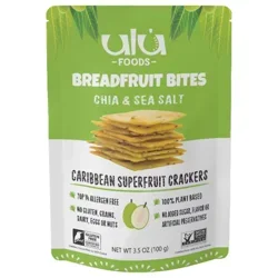 Ulu Foods Breadfruit Bites Chia & Sea Salt Crackers