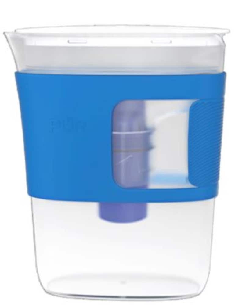 slide 1 of 1, Pur 6-Cup Pitcher with Sleeve - Blue, 1 ct