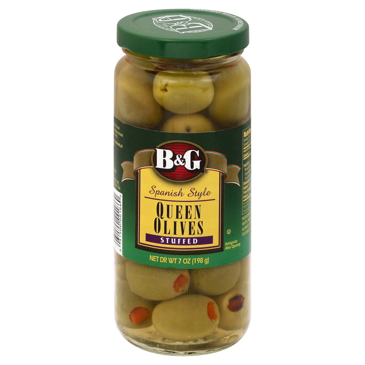 slide 3 of 3, B&G Olives 7 oz, 7 oz