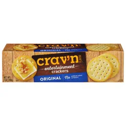 Crav'n Flavor Entertainment Original Crackers - 7 oz