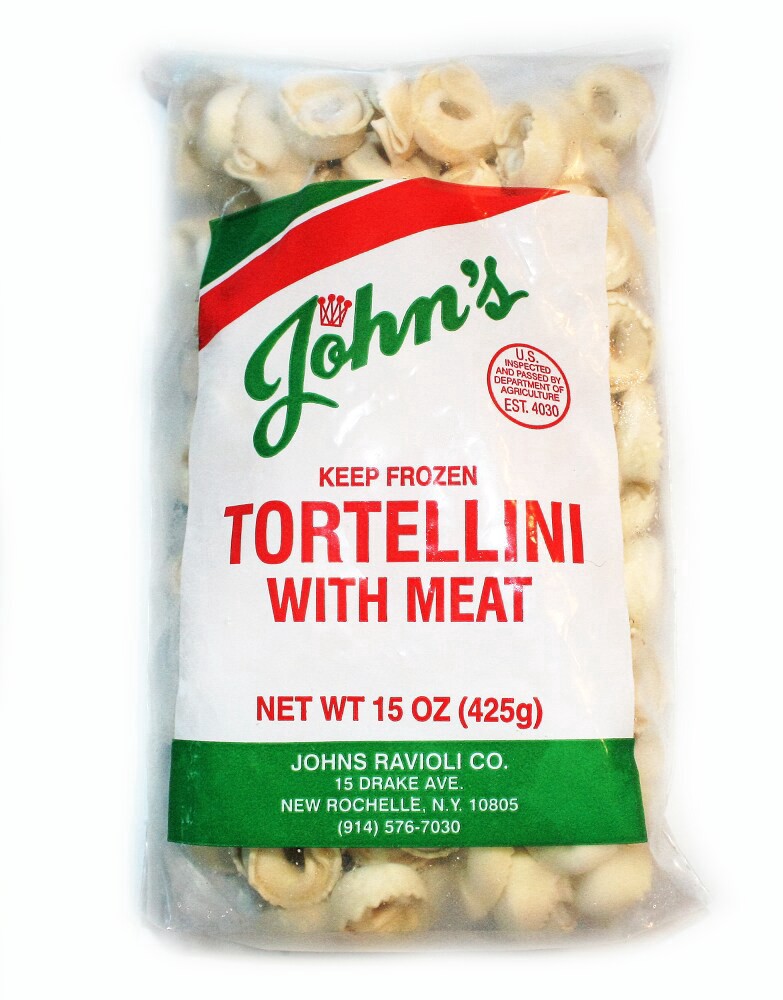 slide 2 of 3, John's Pasta Veal Tortellini, 15 oz