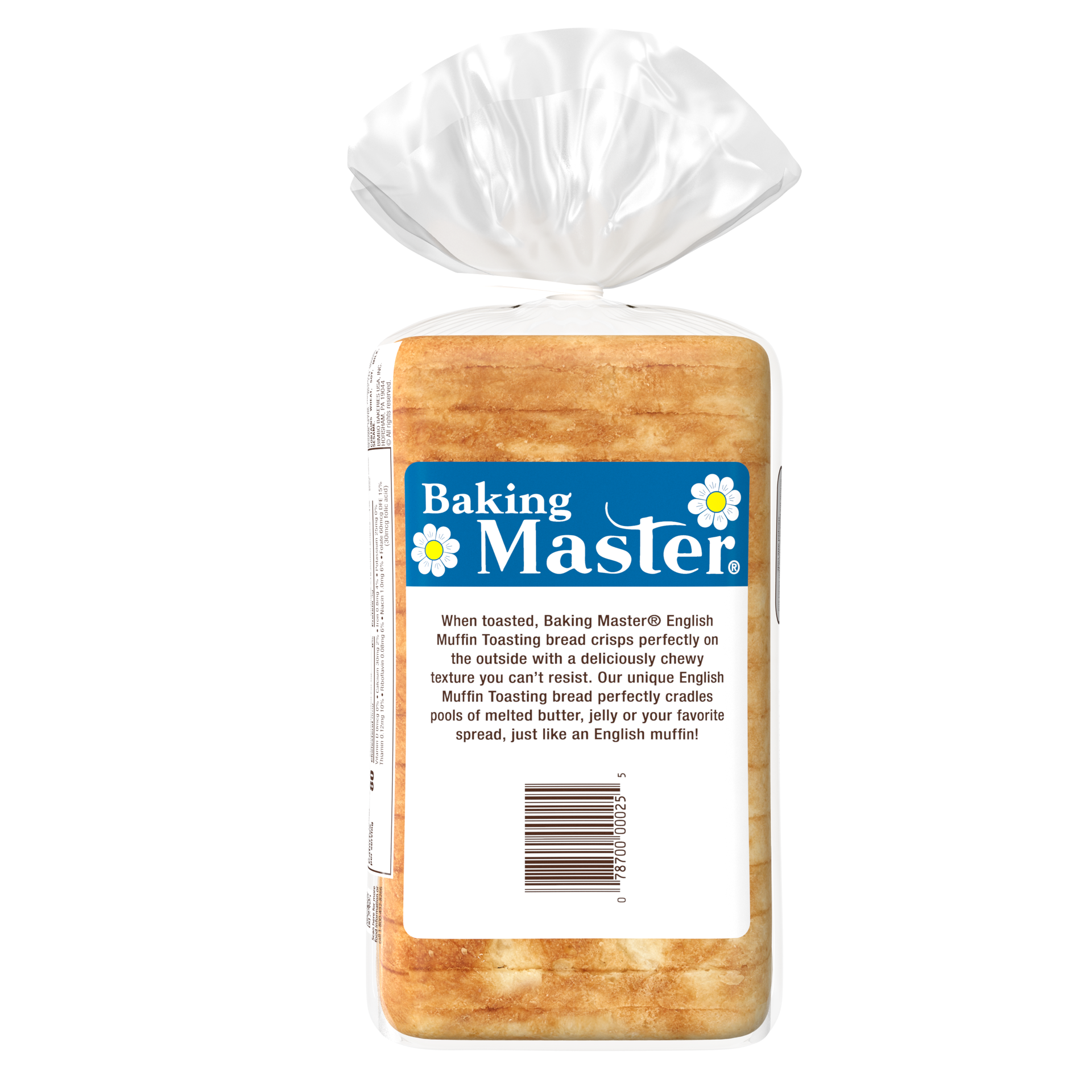 slide 5 of 5, Baking Master Master English Muffin Toasting Bread, 12 oz, 12 oz