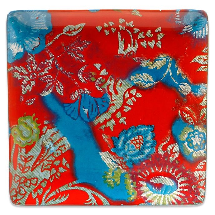 slide 1 of 1, Tracy Porter Poetic Wanderlust French Meadow Square Platter, 12.5 in