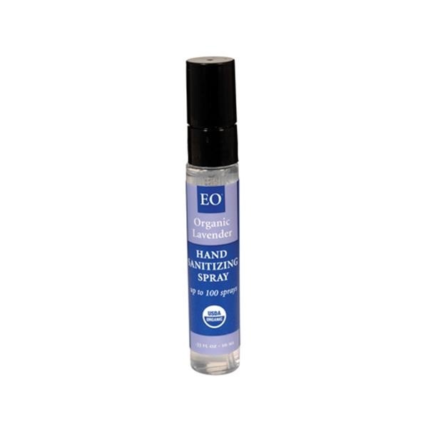 slide 1 of 1, EO Lavender Hand Sanitizer Spray, 0.33 fl oz