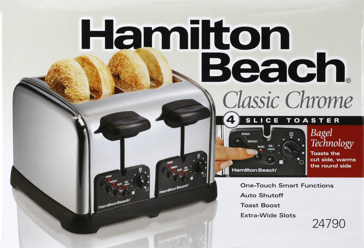 slide 4 of 5, Hamilton Beach Toaster 1 ea, 7.63 in x 11.3 in x 11.06 in