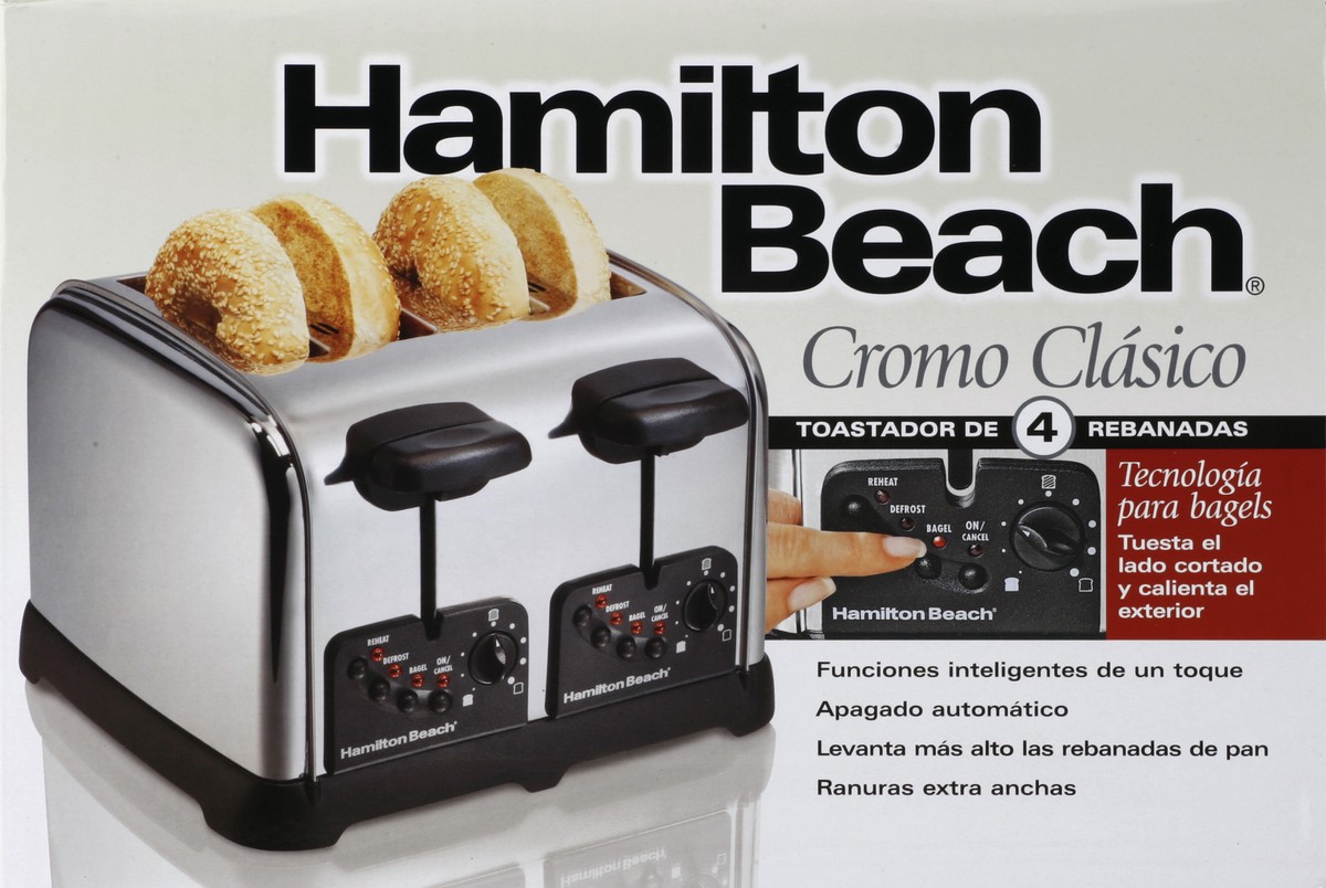 slide 5 of 5, Hamilton Beach Toaster 1 ea, 7.63 in x 11.3 in x 11.06 in