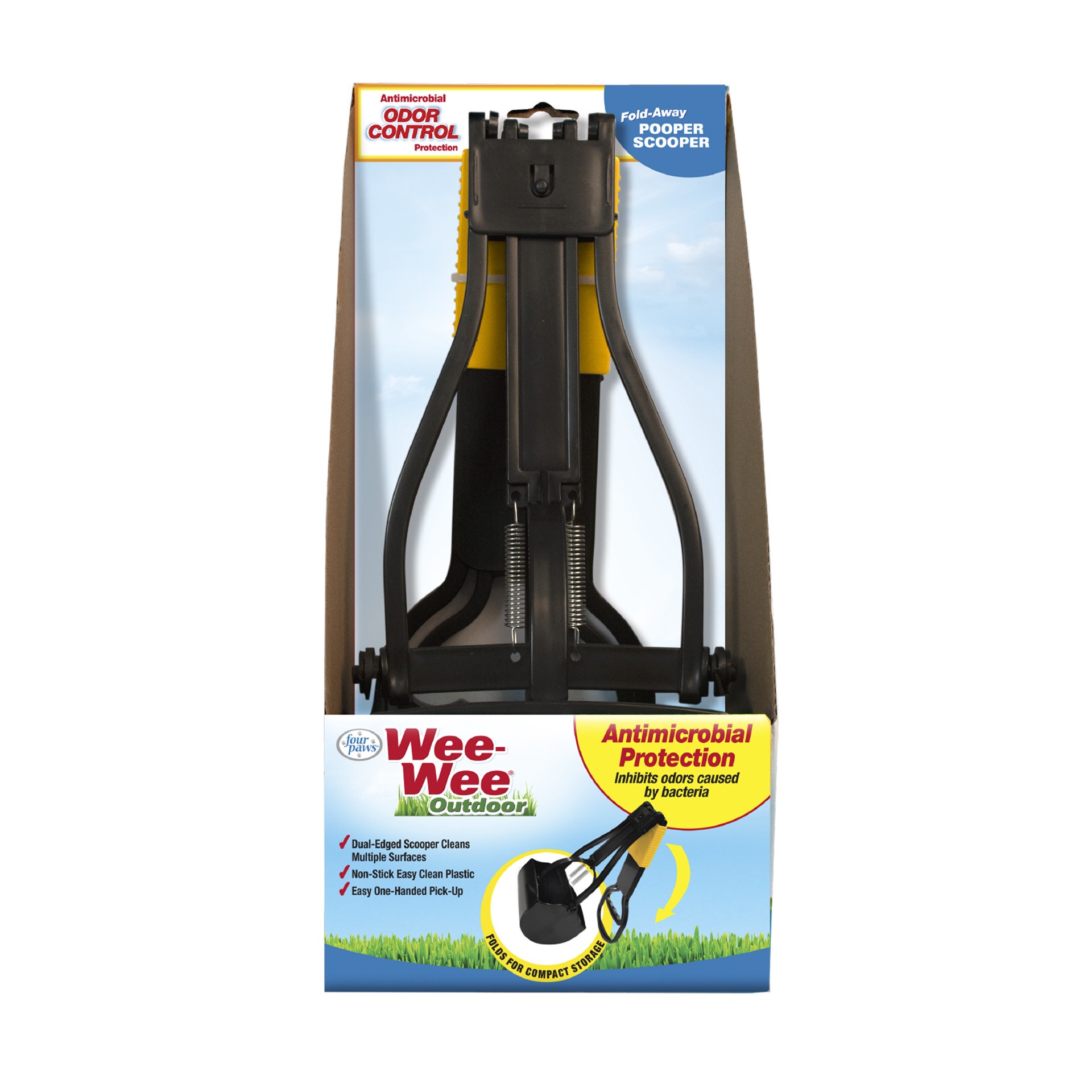 slide 1 of 10, Four Paws Wee-Wee Outdoor Fold-Away Pooper Scooper, 1 ct