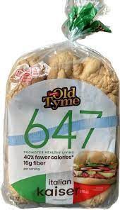slide 1 of 1, Old Tyme Italian Kaiser Rolls 6 ea, 6 ct