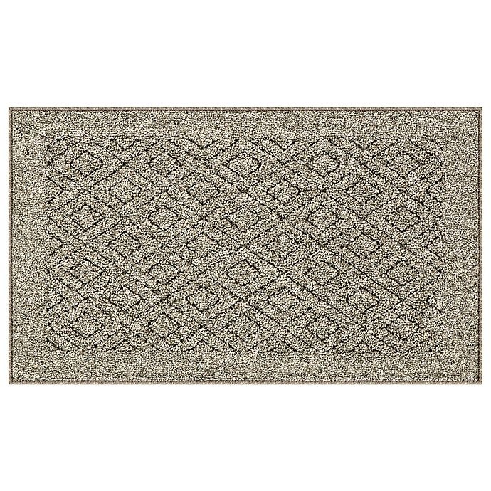 slide 1 of 7, Maples Rugs Diamond 1'6 x 2'5 Tufted Accent Rug - Taupe, 1 ct