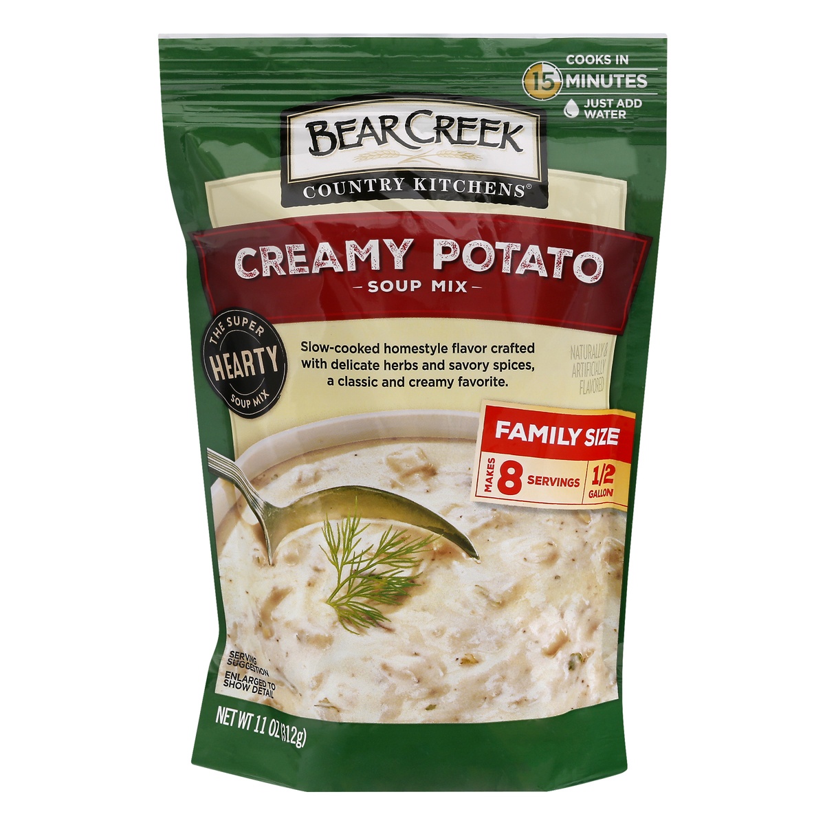 slide 1 of 8, Bear Creek Creamy Potato Soup Mix - 11oz, 