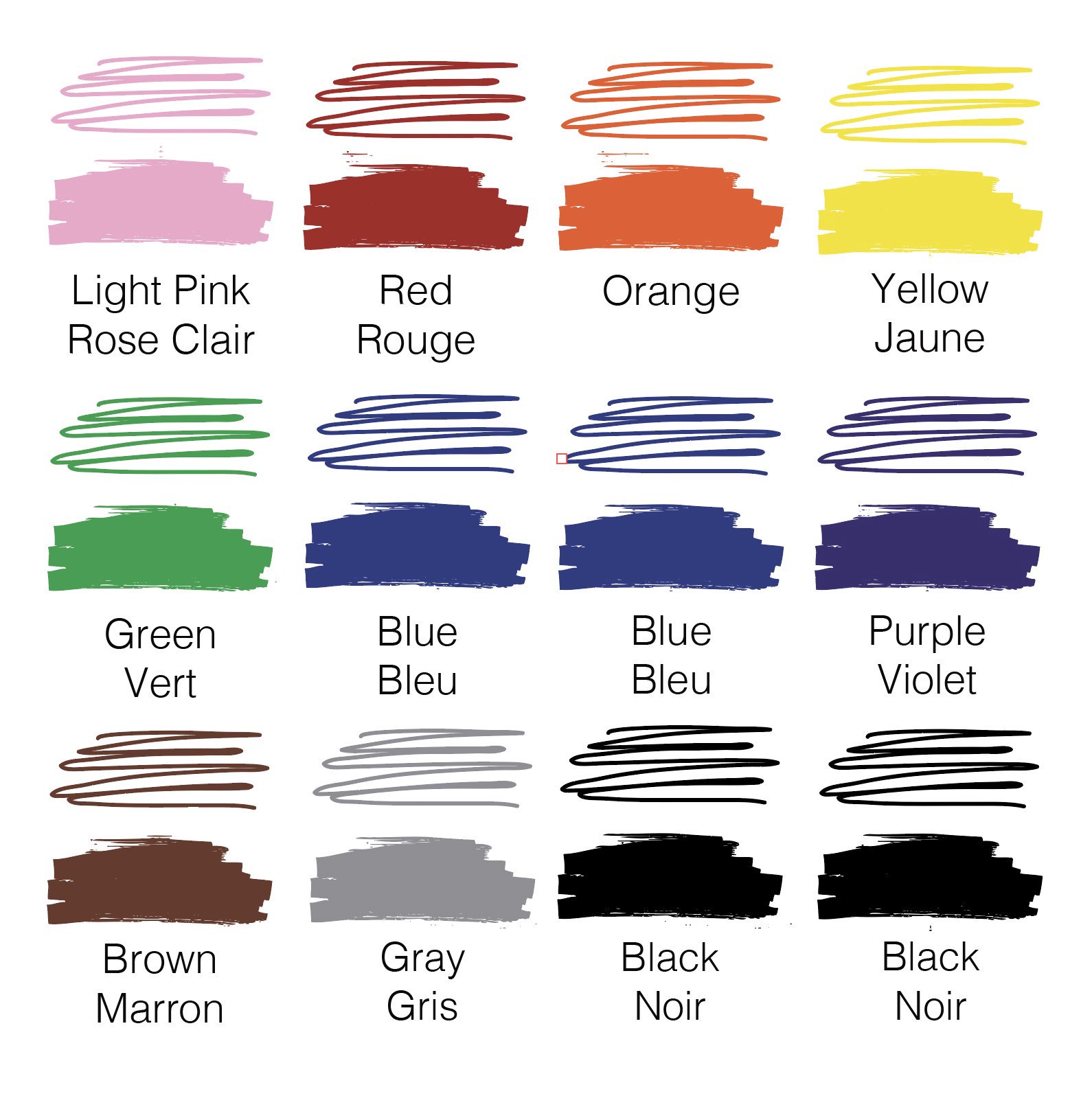 slide 7 of 8, Tulip Ultimate Fabric Markers Rainbow, 24 Pack, 24 ct