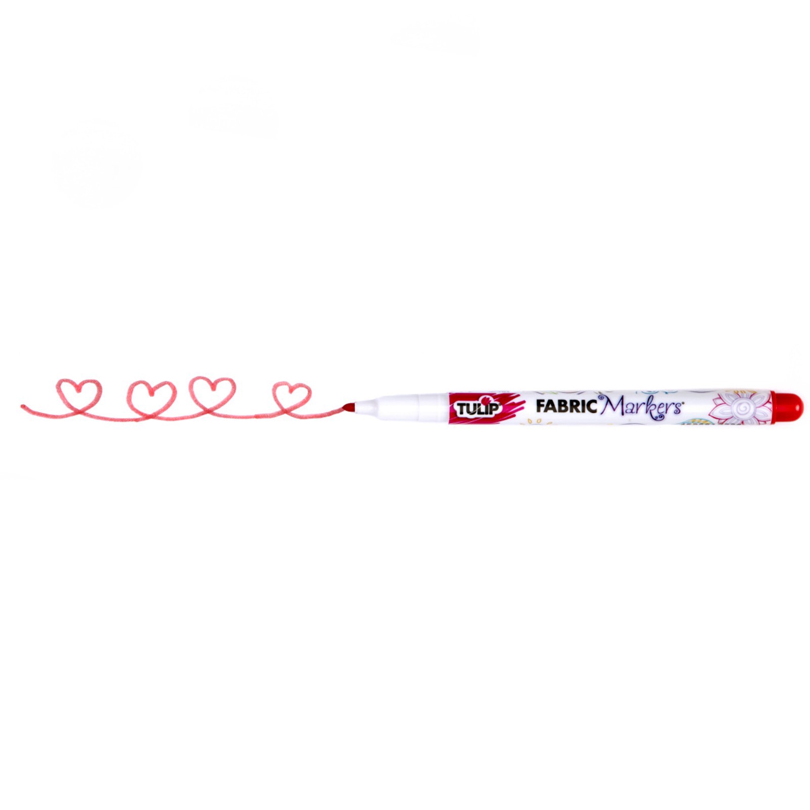 slide 2 of 8, Tulip Ultimate Fabric Markers Rainbow, 24 Pack, 24 ct