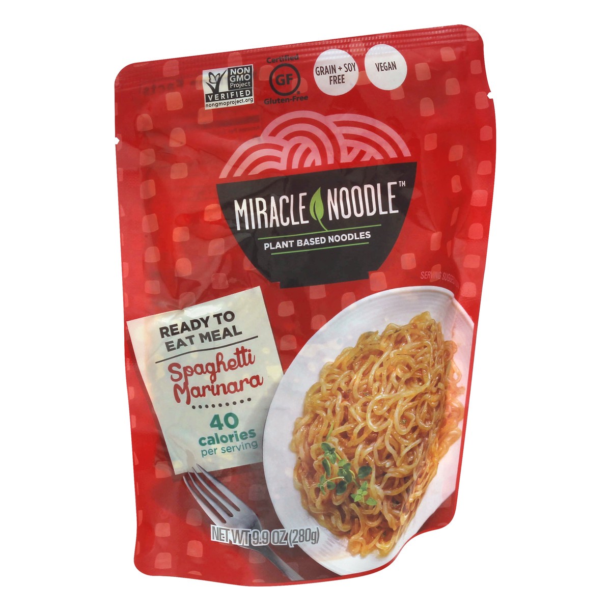 slide 2 of 9, Miracle Noodle Kitchen Spaghetti Marinara, 10 oz